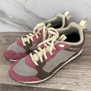 Merrell Rose Grat Suede Trail Sneakers Athletic Shoes